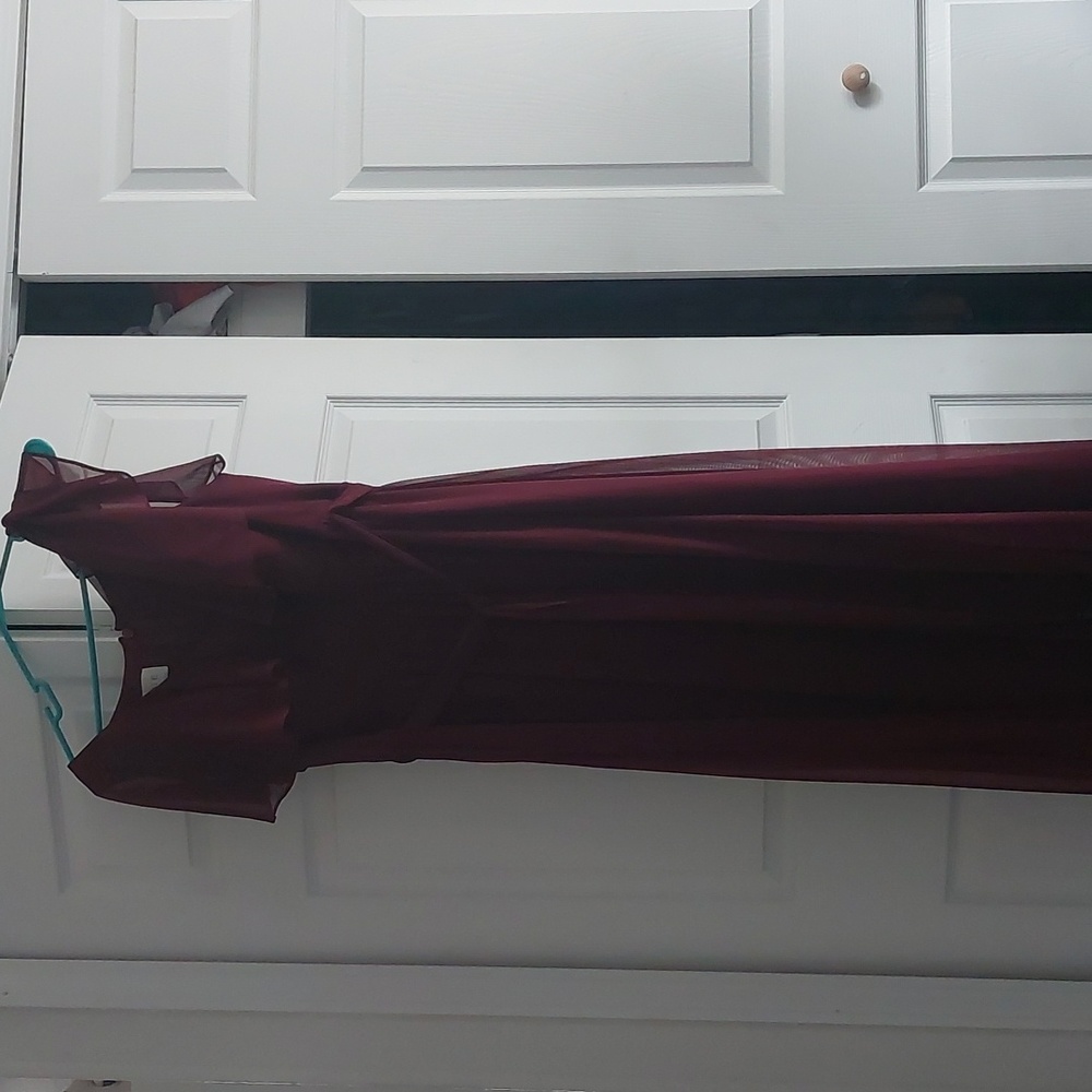 AZAZIE RYLEE A16 CABERNET BRIDESMAID DRESS